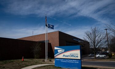 Postmaster General David Steiner speaks at an event in Washington last year marking the 250th anniversary of the Postal Service's founding.