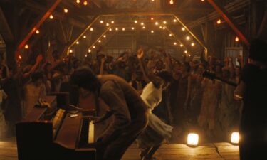 Teyana Taylor and Sean Penn in “One Battle After Another.”