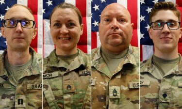 From left: Capt. Cody Khork