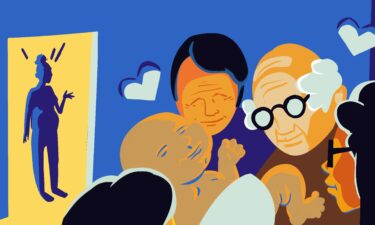 The ways many of us express excitement when a baby is born can make mothers feel ignored.