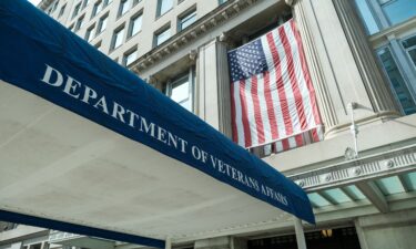 Pictured is the United States Department of Veteran Affairs headquarters on November 24