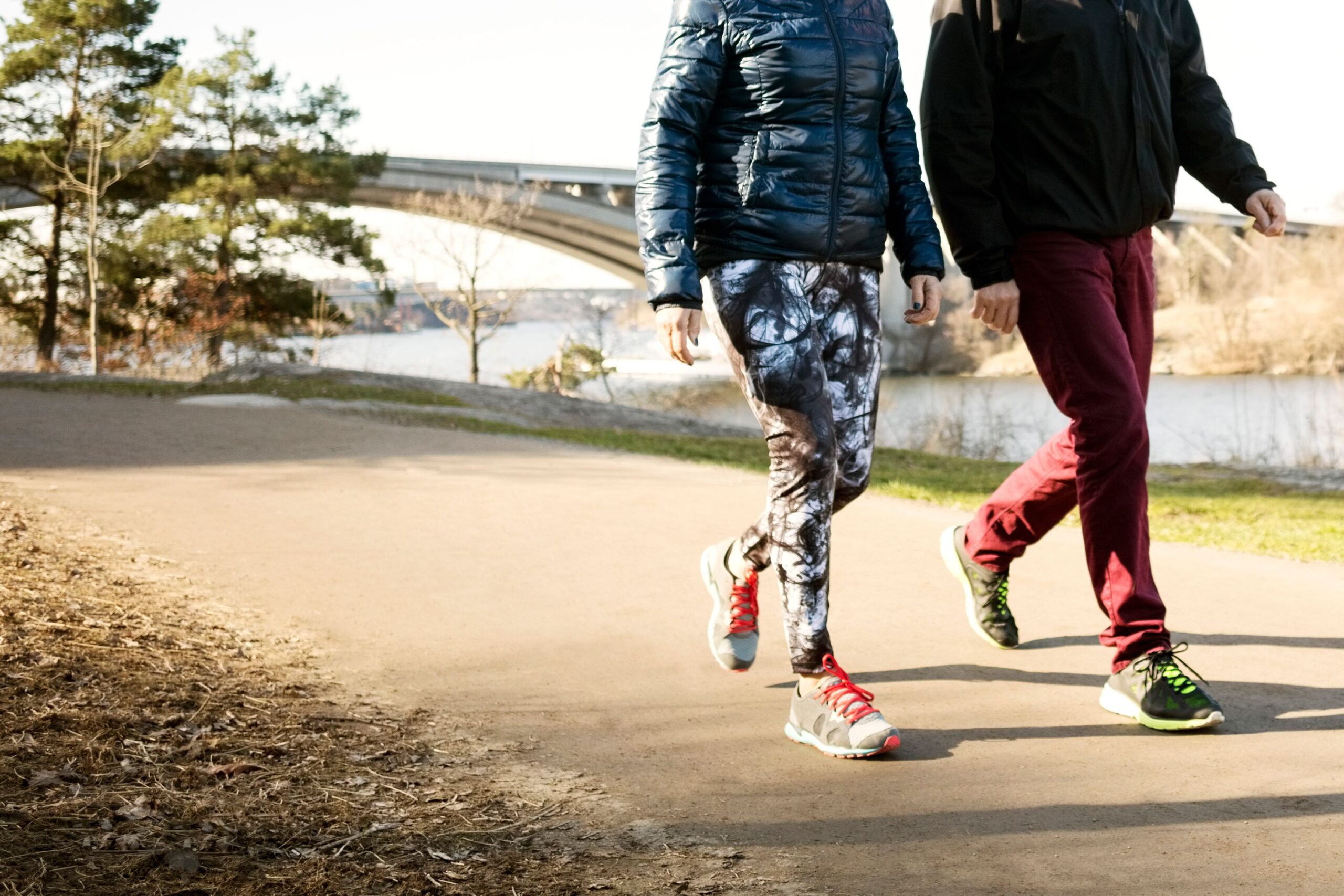 <i>Maskot/Getty Images via CNN Newsource</i><br/>Grab a fitness partner for an outdoor walk.