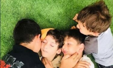 Palestinians mourn at the funeral of four members of the Odeh family who were killed in their car by Israeli forces in a raid in Tammun