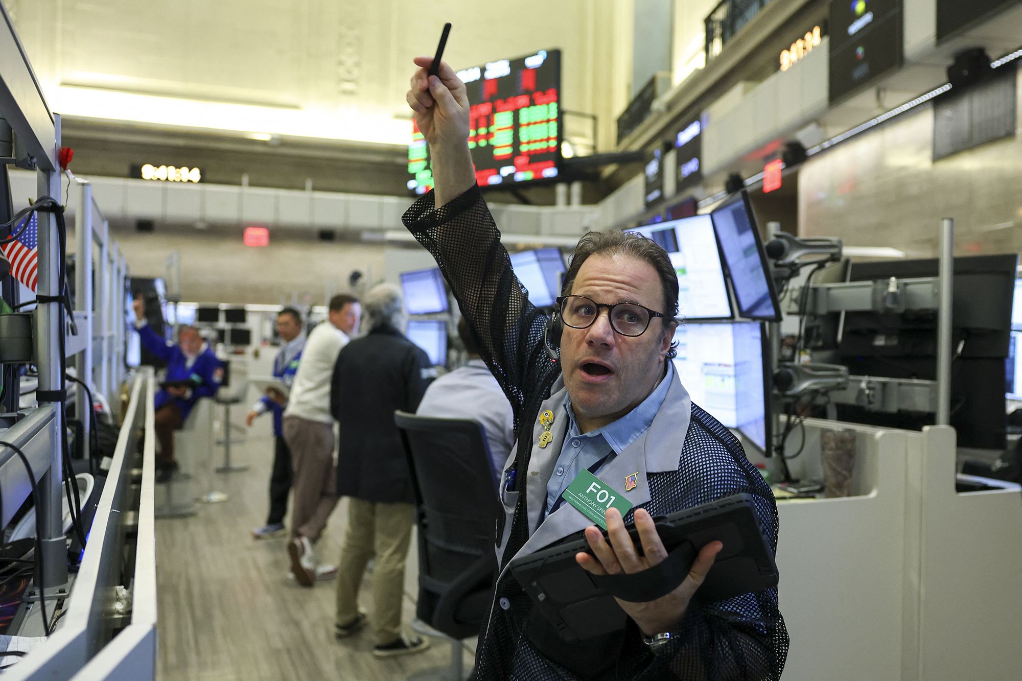 <i>Angela Weiss/AFP/Getty Images via CNN Newsource</i><br/>Stocks