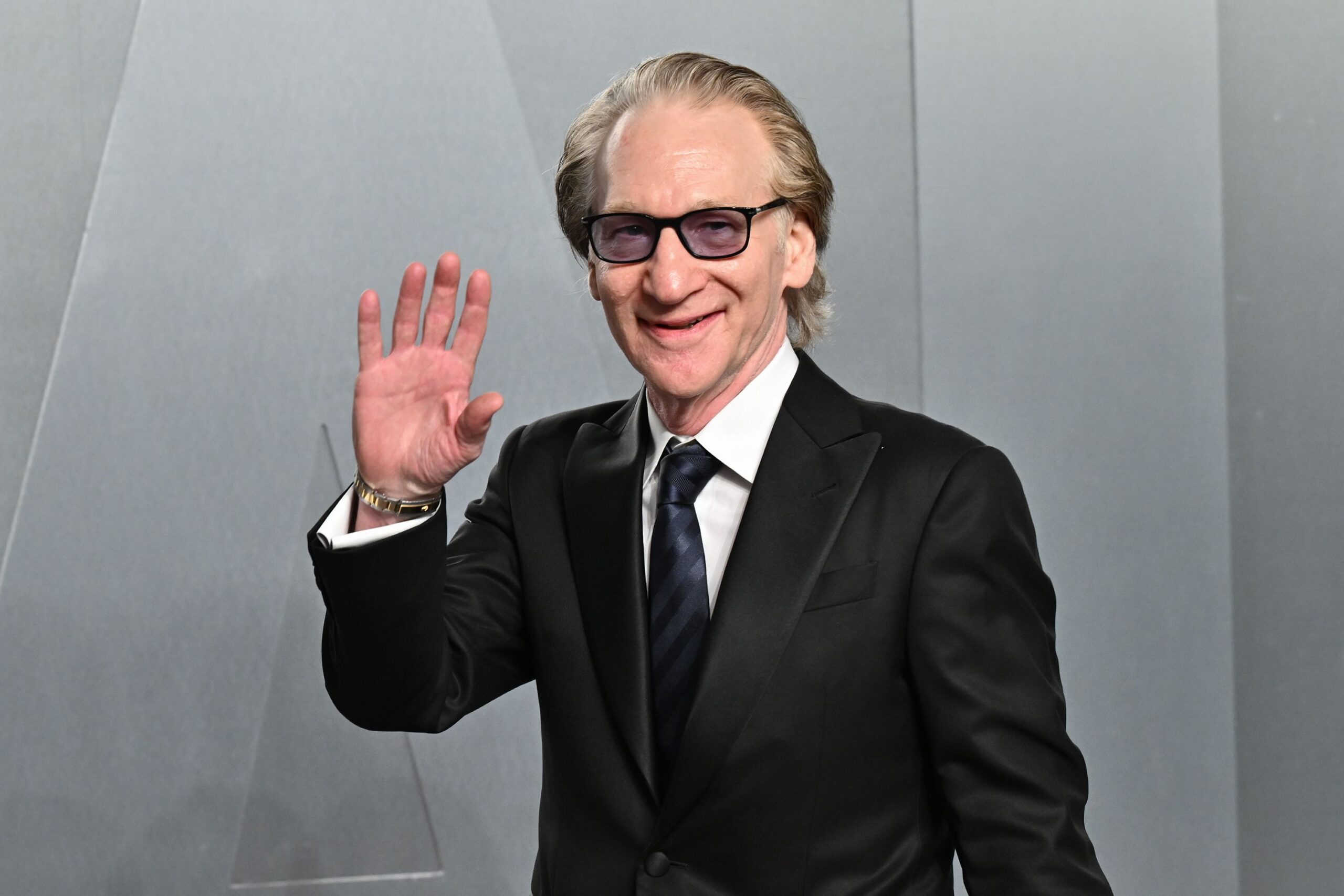 <i>Evan Agostini/Invision/AP via CNN Newsource</i><br/>Bill Maher arrives at the Vanity Fair Oscar Party on Sunday