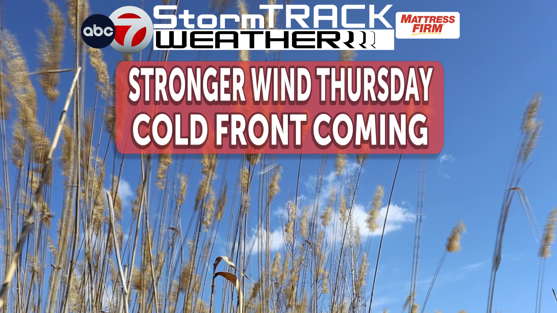 ABC-7 Storm Track Weather - Winds will crank Thursday - peak later in ...