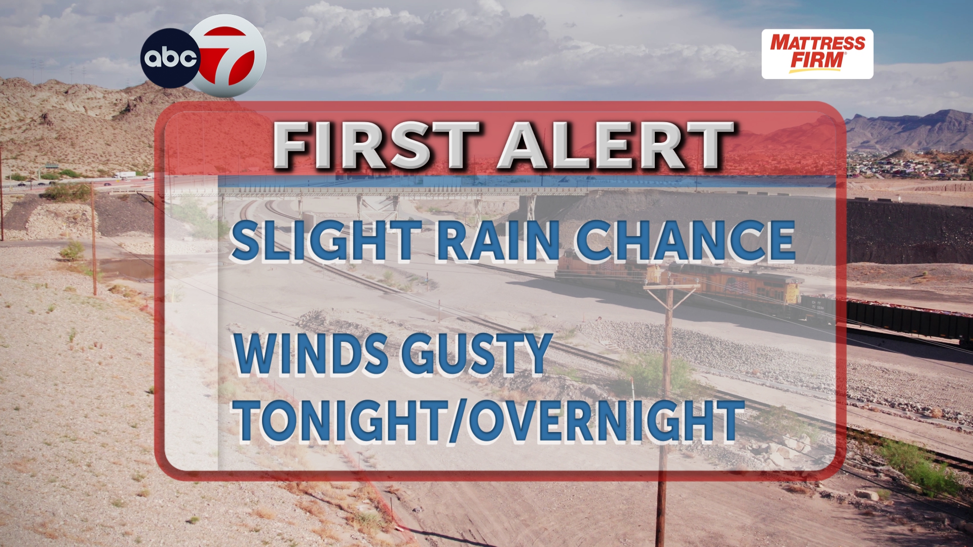 ABC-7 First Alert Continues Through Early Wednesday - KVIA
