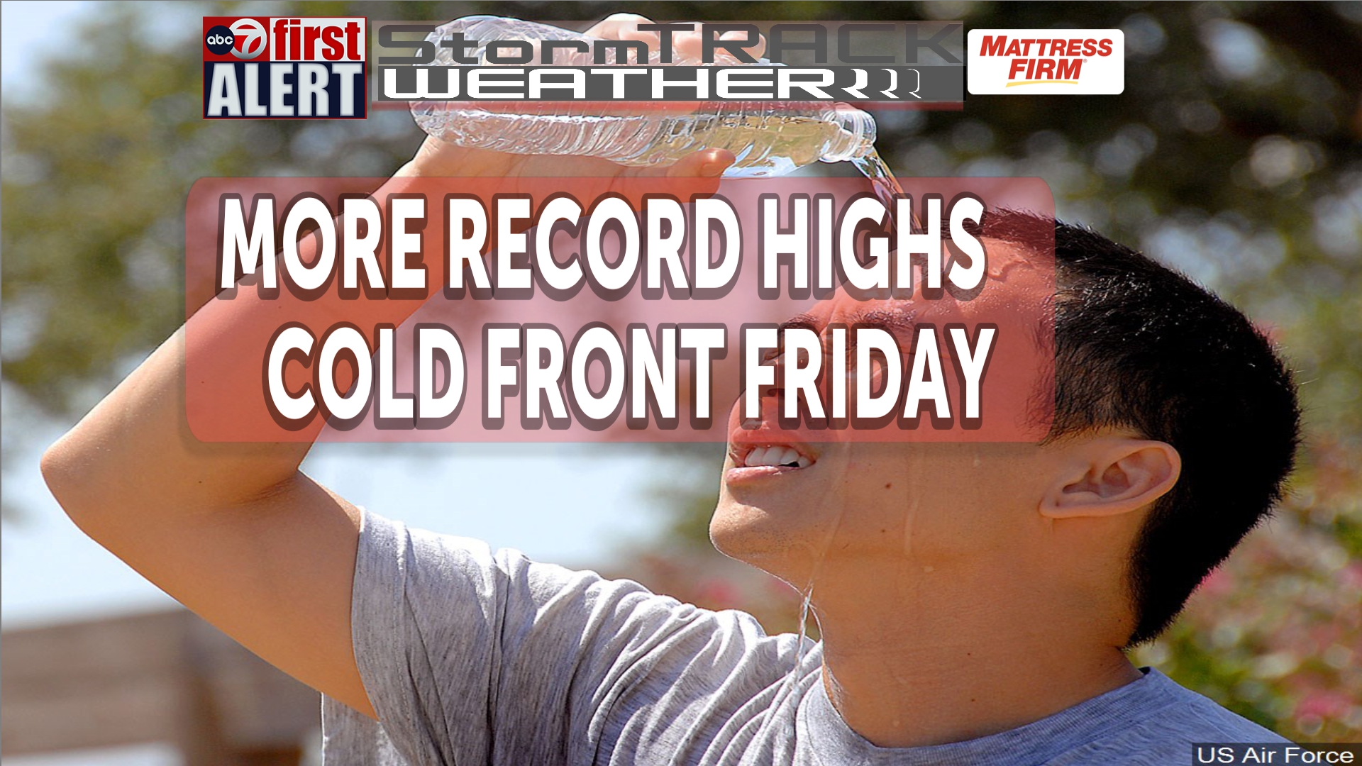 ABC-7 StormTrack Weather First Alert - Record heat the next 2 days ...