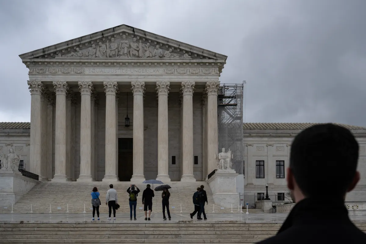 The United States Supreme Court is seen on Saturday, May 18, 2024, in Washington, D.C.