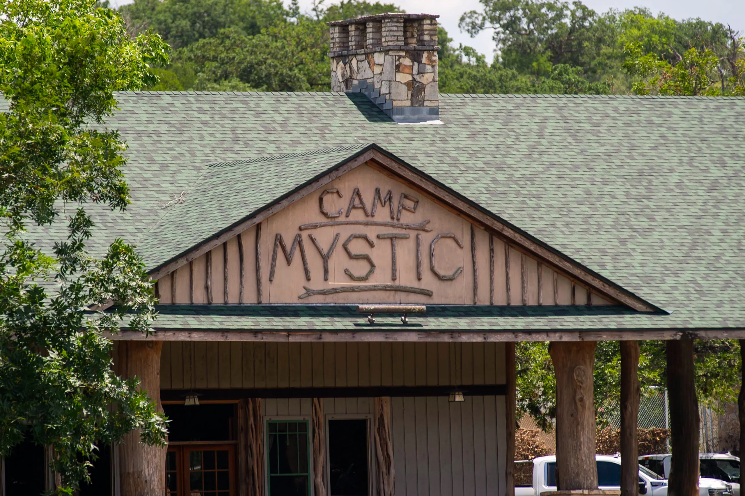 Camp Mystic in Hunt on July 9, 2025. The camp announced that it will withdraw its application to renew its operating license.