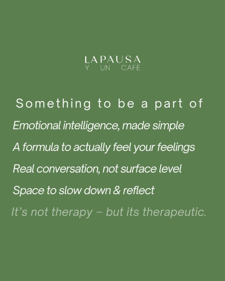 Take a pause. Stay a while.La Pausa y un Café is a space for real conversations, connection, and (1)