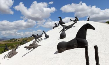 Gibellina was rebuilt about half an hour away