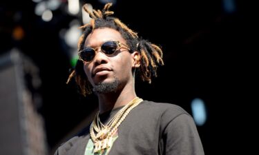 Rapper Offset performs onstage at Exposition Park on February 21