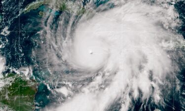 Category 4 Hurricane Franklin sports a clear eye while in the Atlantic Ocean on August 28
