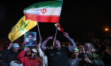 Iranians took to the streets after the ceasefire announcement at Enqelab Square