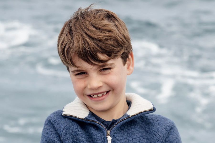 <i>The Prince and Princess of Wales/X via CNN Newsource</i><br/>Britain’s Prince Louis celebrated his eighth birthday on April 23