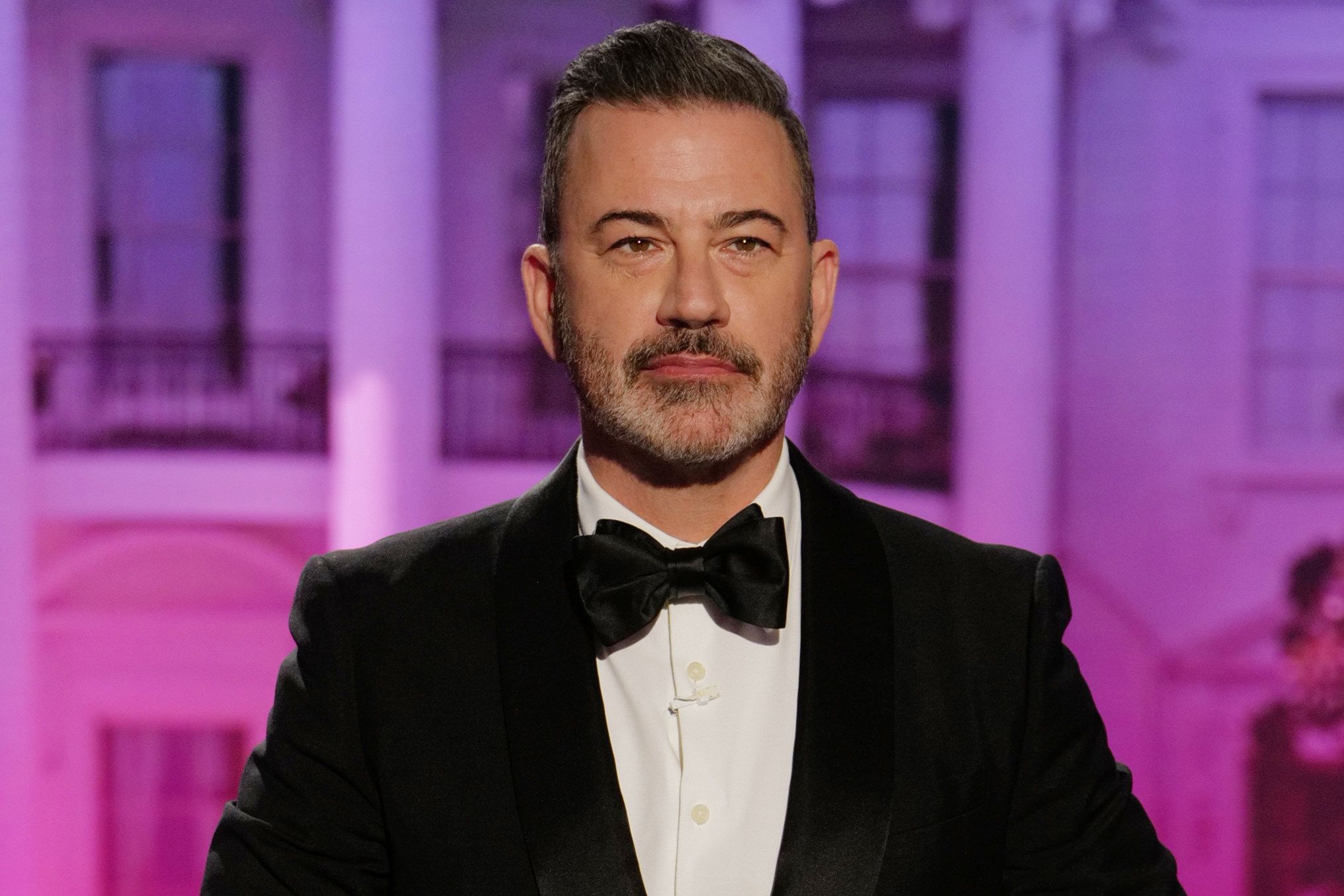Jimmy Kimmel, speaking April 23 during a mock version of the White House Correspondents' Dinner, delivered a series of jokes aimed at President Donald Trump and his family.