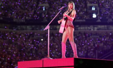 Taylor Swift performs onstage during her Eras Tour on July 17