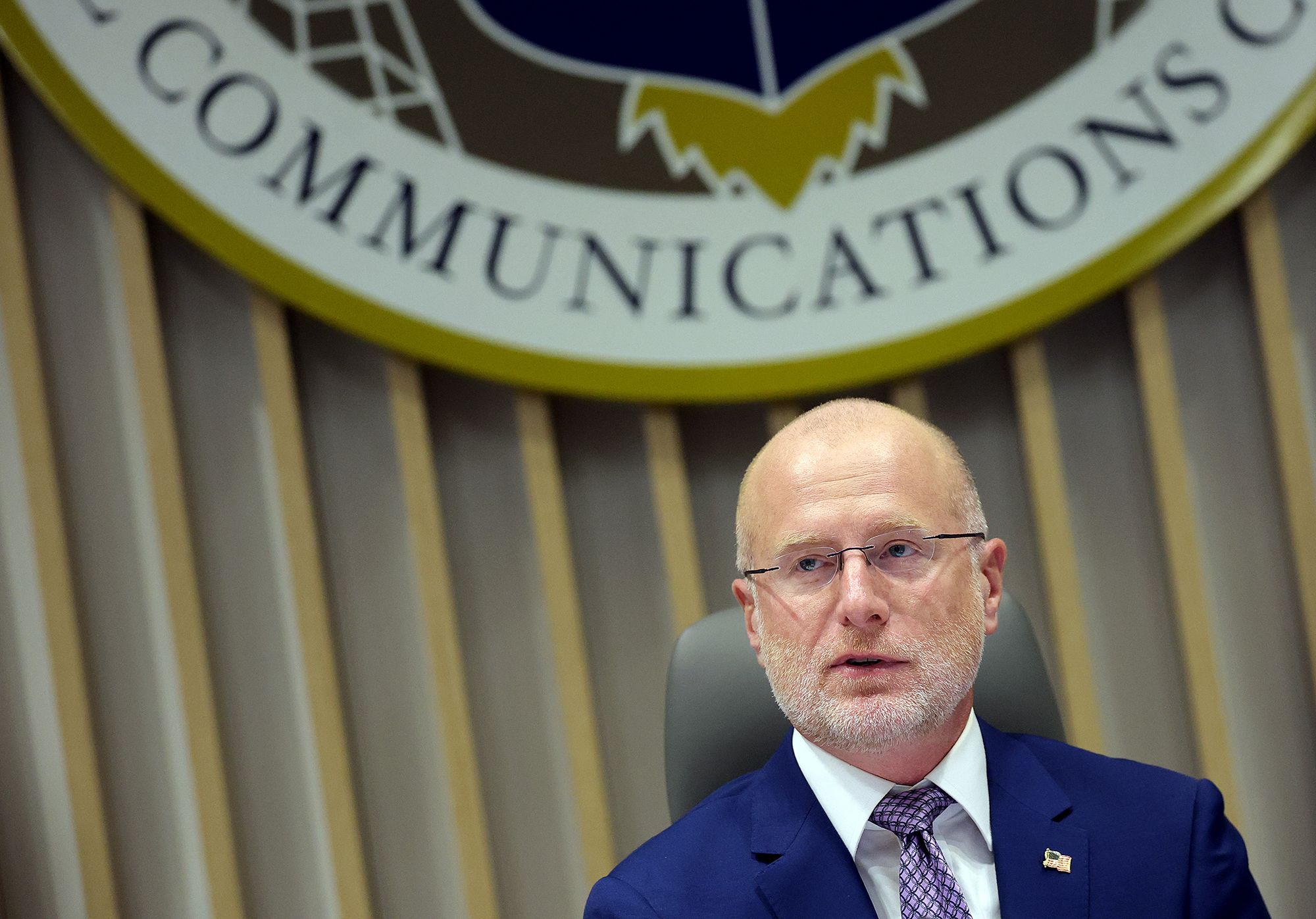 <i>Kevin Dietsch/Getty Images via CNN Newsource</i><br/>The Federal Communications Commission