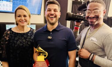 Gabriel Esparza won a latin Grammy for his work on "Legado," by Marcos Witt