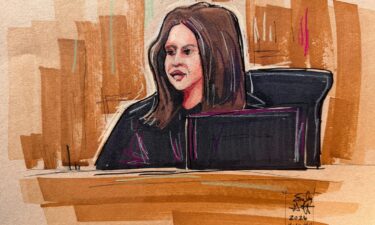 Judge Moxilla A Upadhyaya sits in the courtroom during a hearing for Cole Tomas Allen