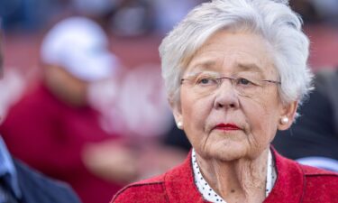 Alabama Gov. Kay Ivey in is seen here in October 2023
