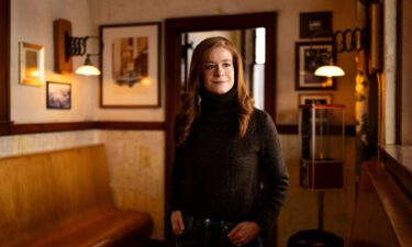 Senator Mallory McMorrow (D-MI) poses for a portrait at Vinsetta Garage in Berkley