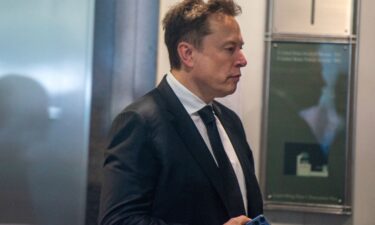 Elon Musk arrives at the federal courthouse in the trial over Musk's lawsuit against OpenAI in Oakland