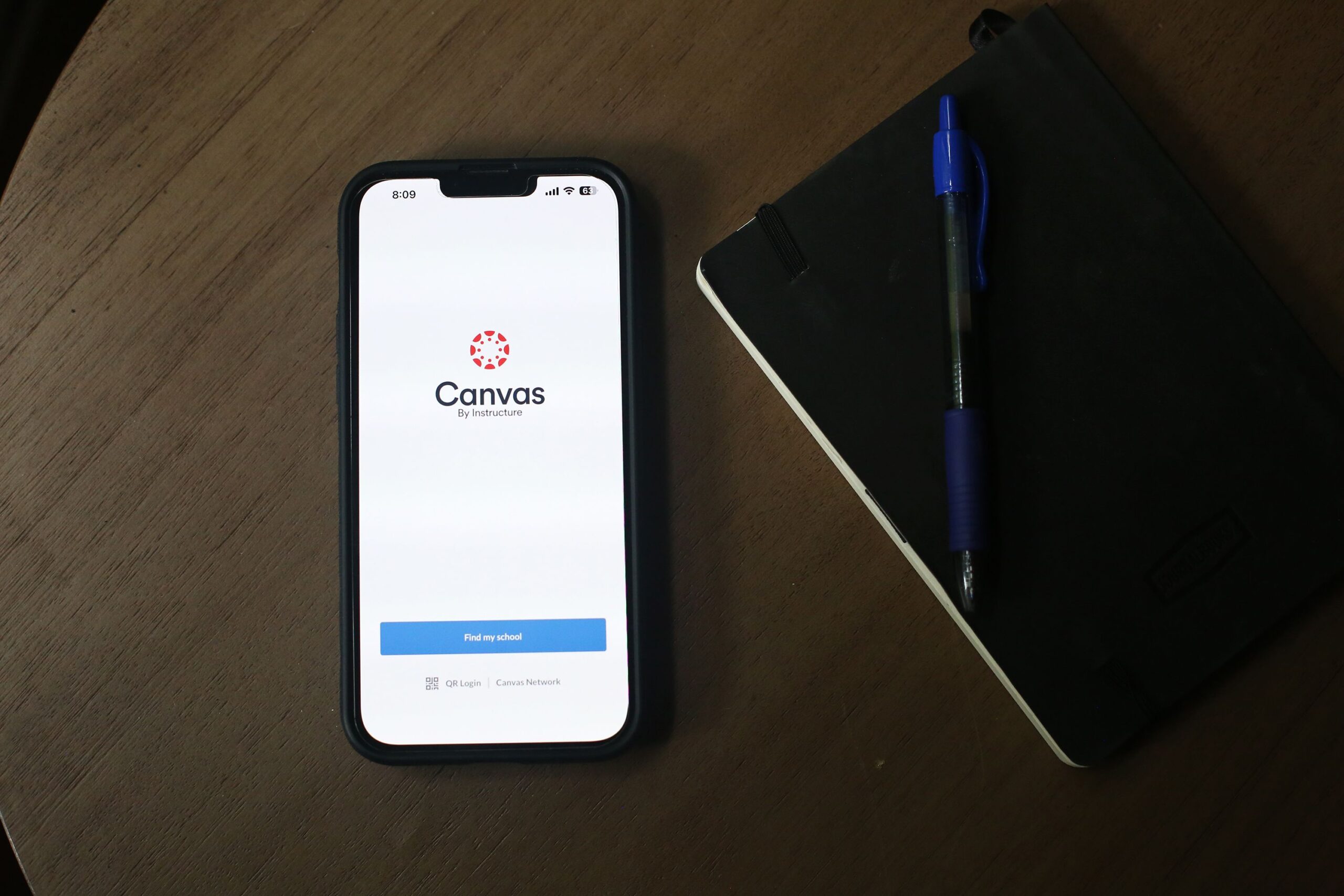 <i>Austin Steele/CNN via CNN Newsource</i><br/>The Canvas application by Instructure is seen on Monday