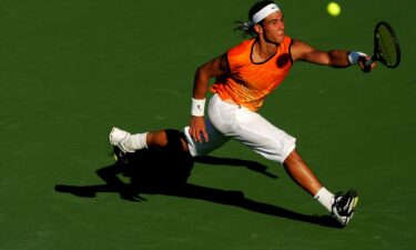 A still is pictured of Rafael Nadal in “Rafa.”