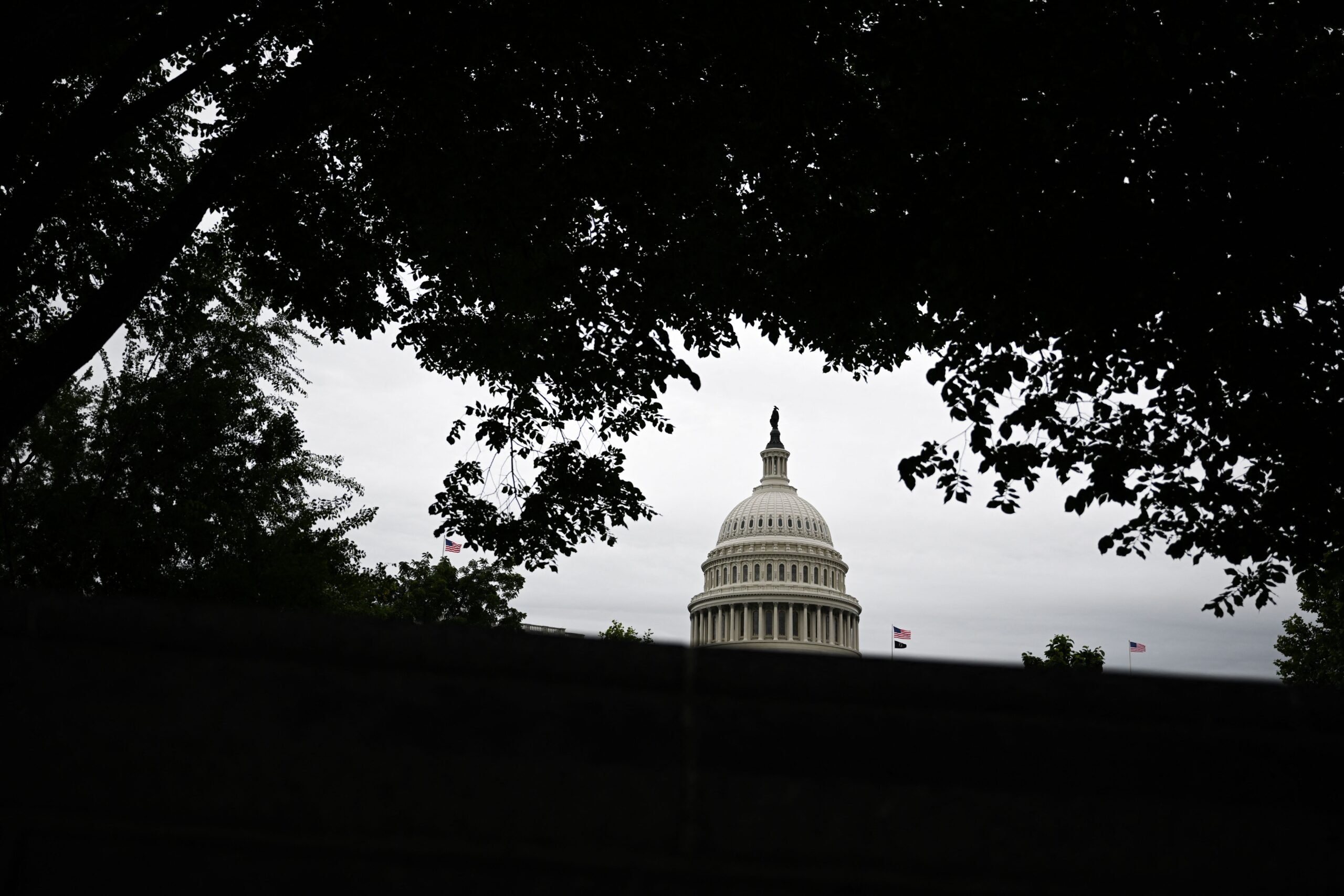<i>Drew Angerer/AFP/Getty Images via CNN Newsource</i><br/>A view of the US Capitol in Washington