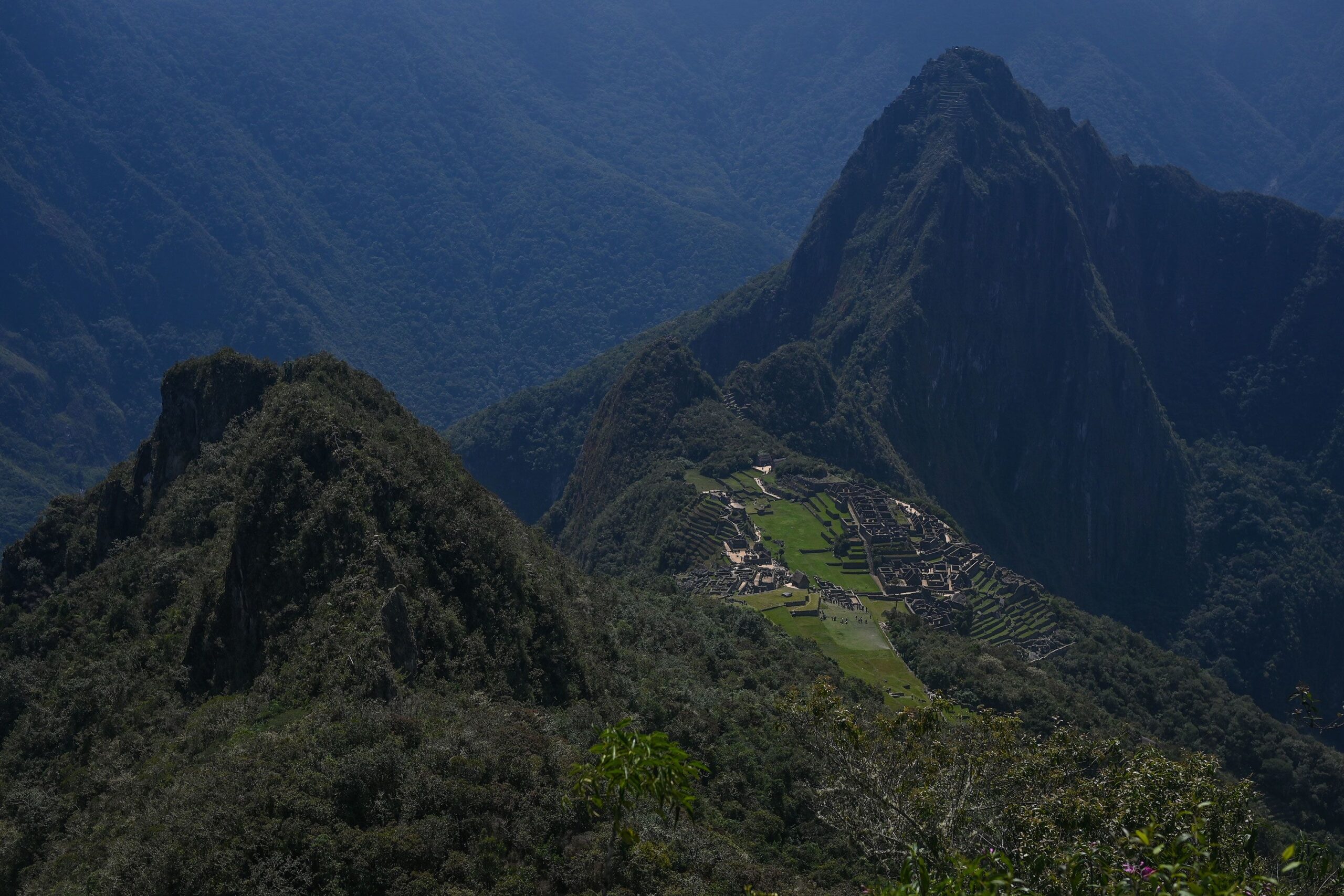 <i>Artur Widak/NurPhoto/Getty Images via CNN Newsource</i><br/>A view of the ancient Inca city of Machu Picchu is seen from the top of Machu Picchu mountain