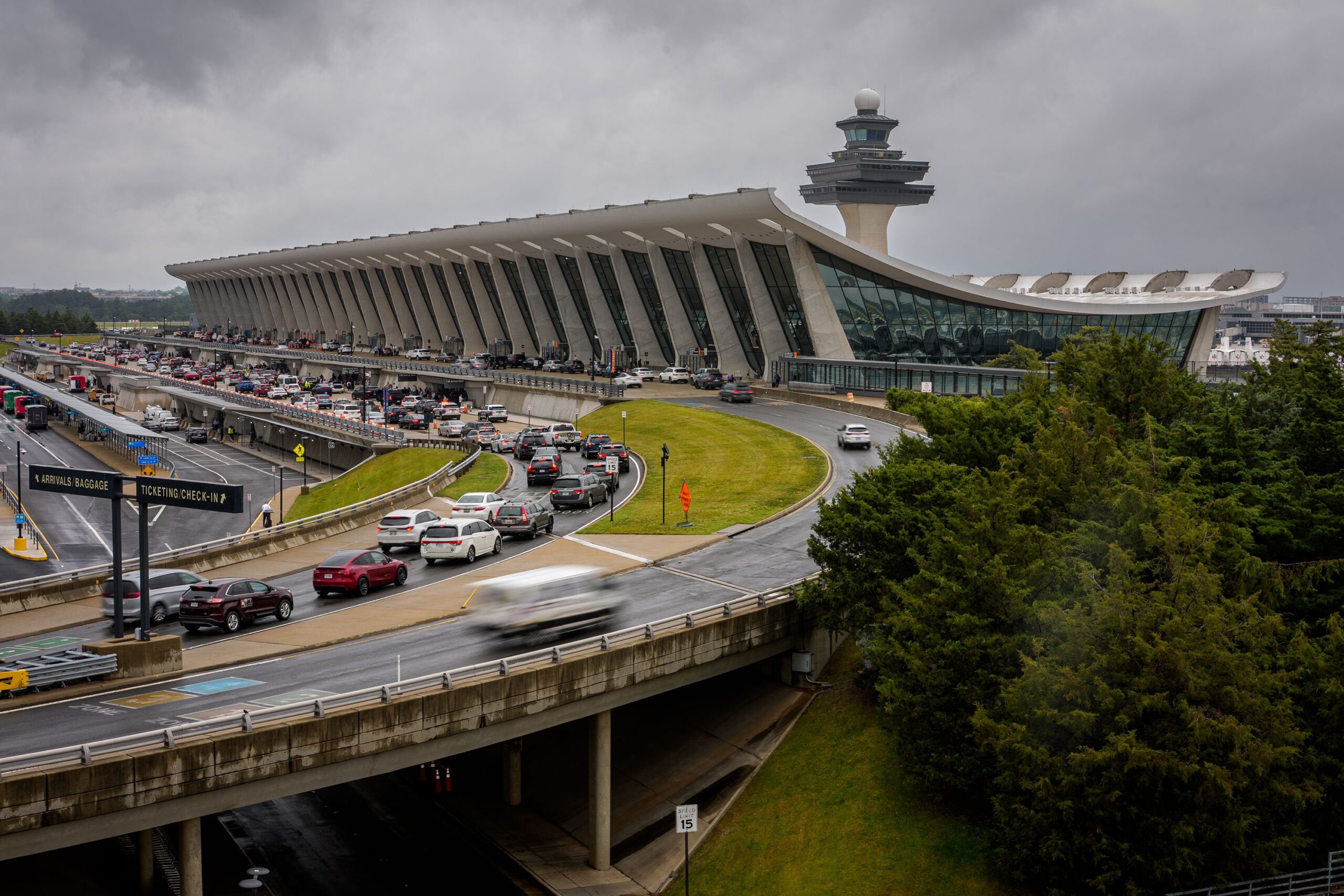 <i>Andrew Harnik/Getty Images via CNN Newsource</i><br/>Attorneys for Anabella Gyasi say she and her son have been confined for more than a week at Washington Dulles International Airport