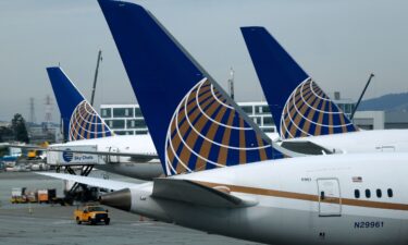United Airlines planes sit parked at San Francisco International Airport on January 20 in San Francisco