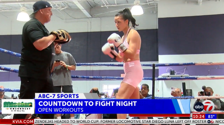Open workouts kickoff events for Han vs. Holm 2