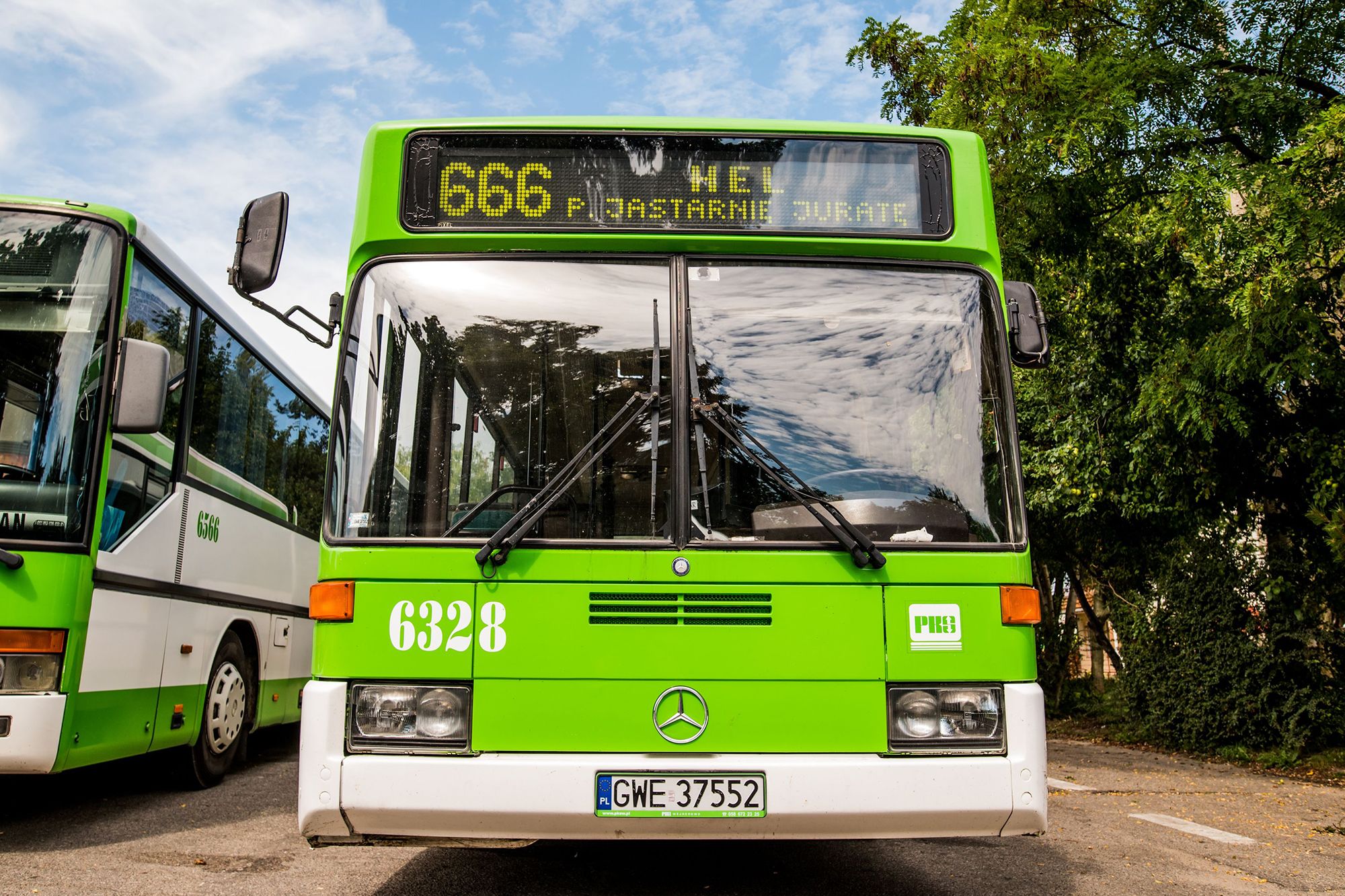 <i>Marcin Bruniecki/Shutterstock via CNN Newsource</i><br/>The local bus company changed the original route 666 to 669 in 2023 because of complaints from Christian groups over the number’s satanic associations.