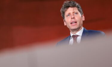 CEO of OpenAI Sam Altman speaks in Washington