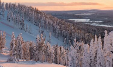 Nordic nature is pictured during winter. The popular Finnish resort of Levi wants to encourage visitors in the summer.