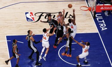 Wembanyama during the fourth quarter of Game 4 of the NBA Finals.