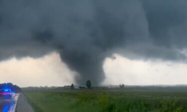 A tornado spins up in Lucerne