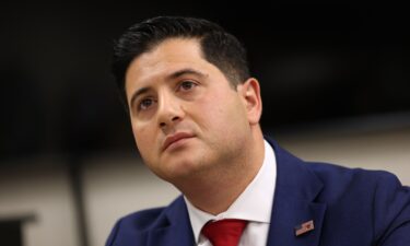 Assistant US Attorney for the Central District of California Bill Essayli attends a news conference to discuss fraud prevention on January 9