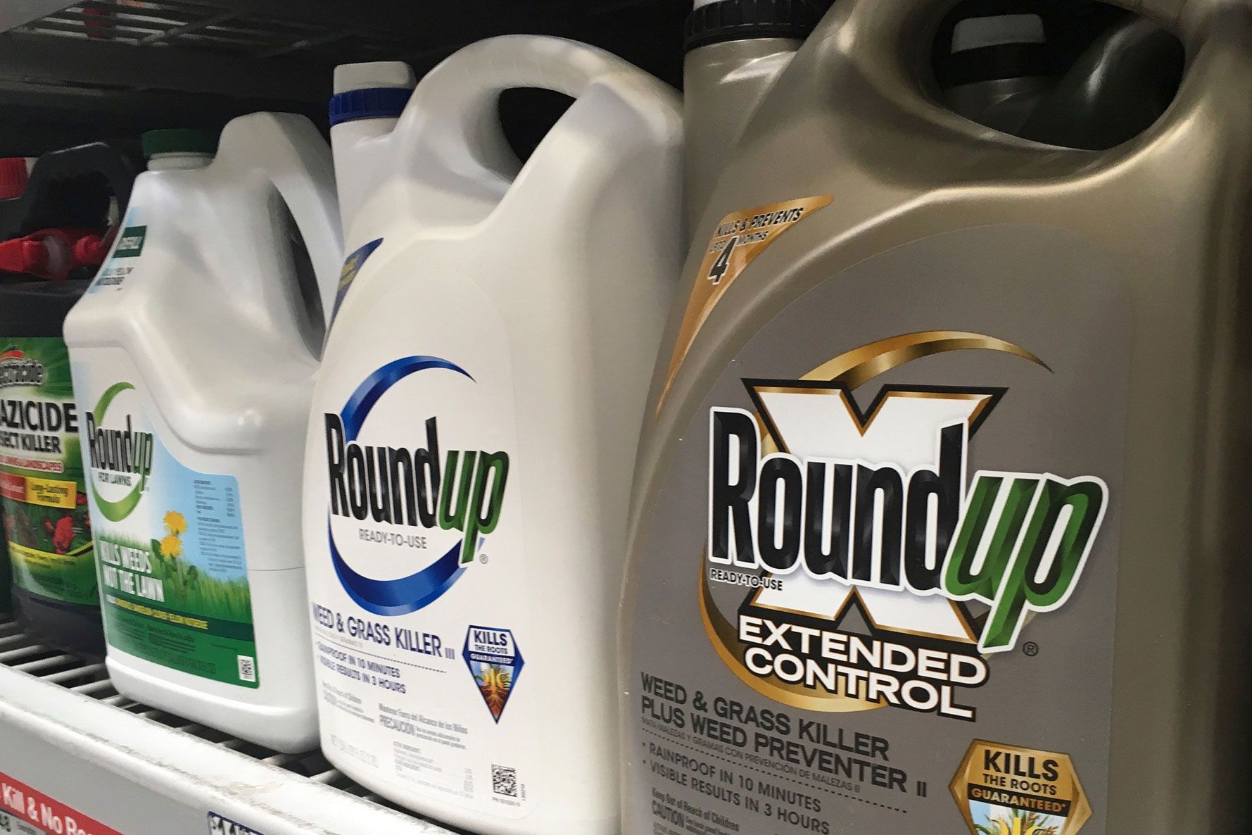 <i>Haven Daley/AP via CNN Newsource</i><br/>This 2019 photo shows containers of Roundup on a store shelf in San Francisco. The Supreme Court on June 25 sided against a Missouri man who claimed that the herbicide Roundup caused his cancer