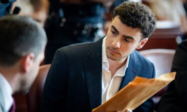 Luigi Mangione appears for a pre-trial hearing in New York on Wednesday