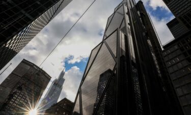 The new JPMorgan Chase global headquarters building at 270 Park Avenue is seen on November 13