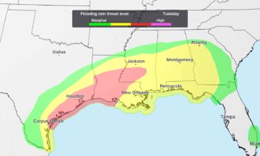 A tropical storm watch has been issued for portions of the Texas and Louisiana coasts for a system that could soon become a short-lived tropical storm.