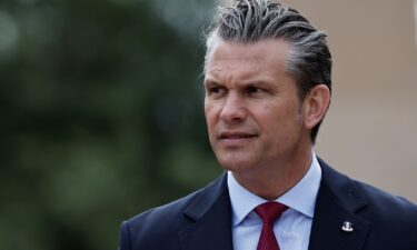 Pete Hegseth was speaking at a meeting of NATO defense ministers in Brussels.
