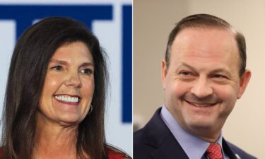 Pamela Evette and Alan Wilson are seen here.