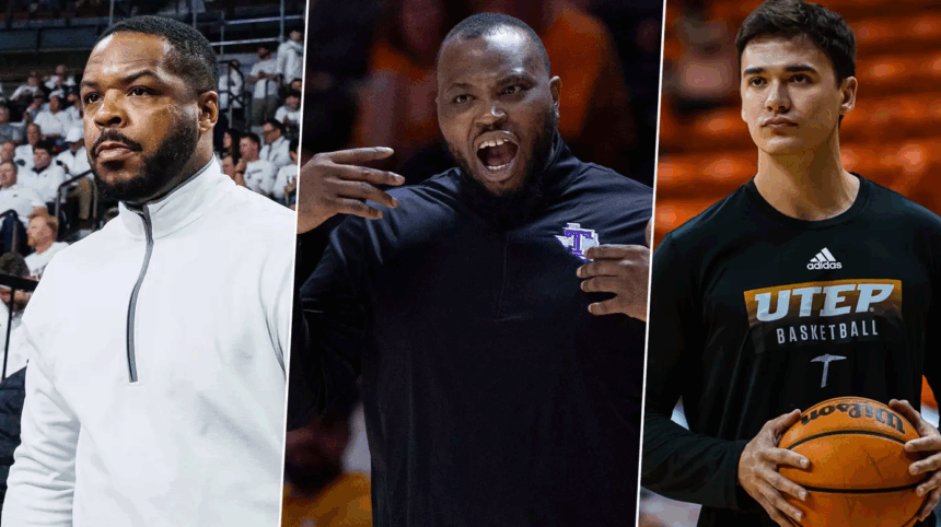 utep bball coach staff pic