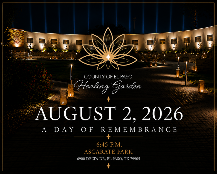 Memorial event at Healing Garden
