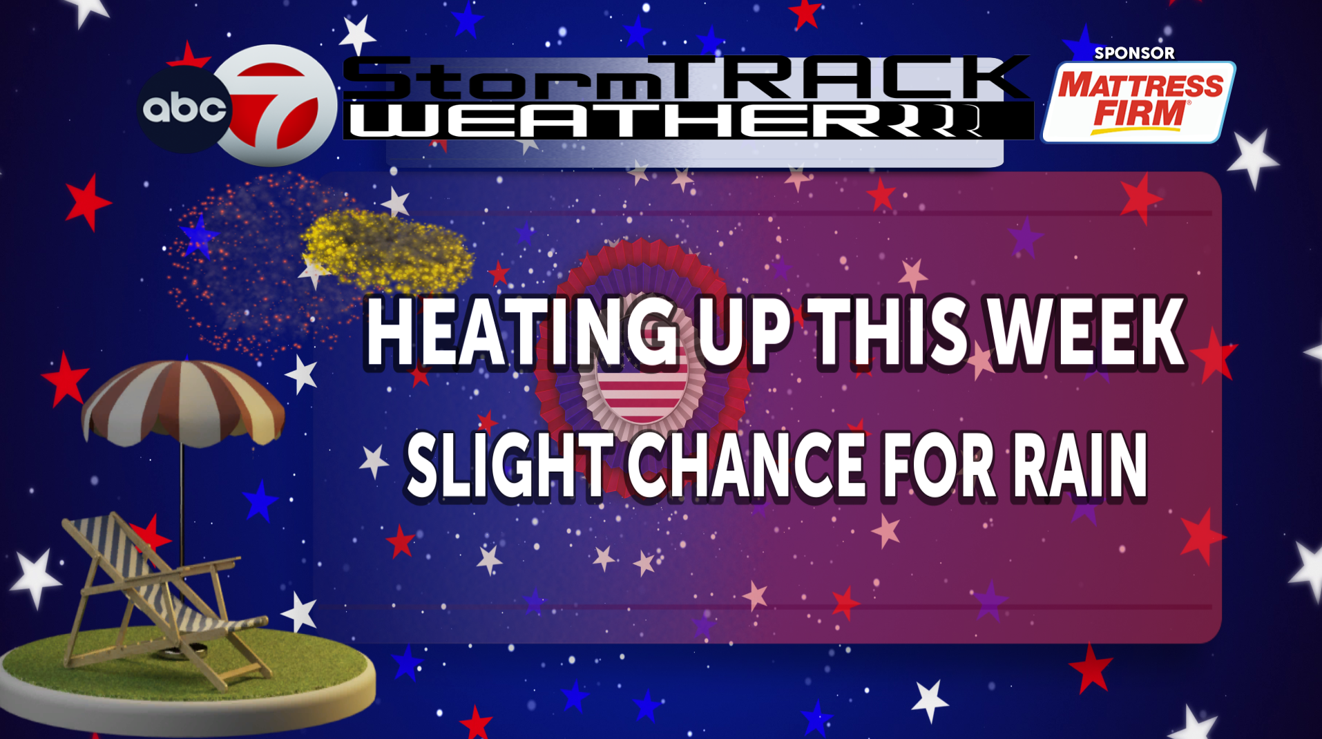 ABC-7 StormTrack Weather: Temperatures gradually climbing with slight chances for rain